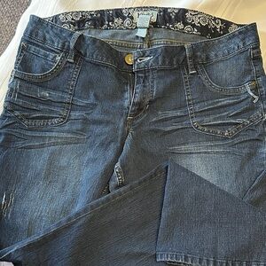 Mudd Dark Blue Skinny Jeans